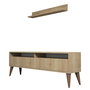 Hanah Home Mueble para TV Oak